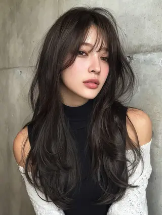 ロング カラー 似合わせ美髪ヘア✨ 天王寺．阿倍野🌈のヘアスタイル