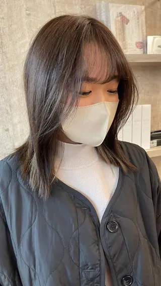 カラー 🇰🇷韓国ヘア 🇰🇷ナミユウのヘアスタイル