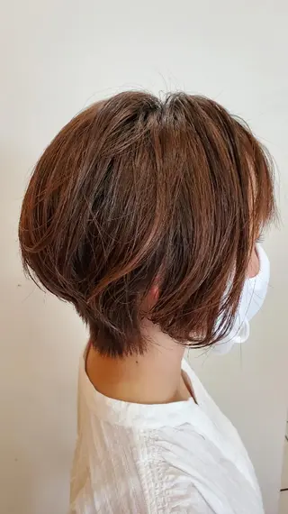 ショート 齋藤  愛美のヘアスタイル