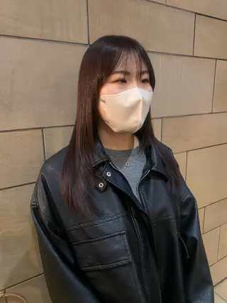 セミロング カラー ヘアアレンジ 似合わせカラー /パーマ🪿 moeのヘアスタイル