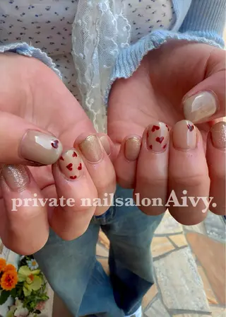 ネイル ニュアンス🌿‬ Aivy./アイビーのネイルデザイン