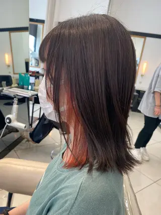 ミディアム カラー 【デザインカラー】 🕊️村田 菜々美のヘアスタイル