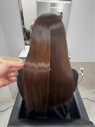 ロング 髪質改善/縮毛矯正 ✂︎福澤　和嗣のヘアスタイル