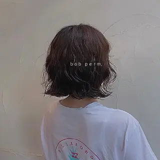 ミディアム パーマ/名古屋パーマ / コデラ ナナホのヘアスタイル