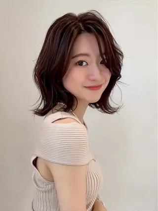 ミディアム ✨Taisei｜ 再現性カット✨️のヘアスタイル
