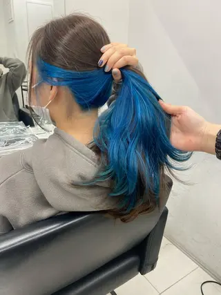 ロング 韓国レイヤー/ヘア カラー🎀ayamiのヘアスタイル