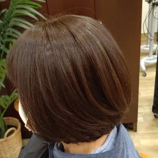 ショート FUNNY市名坂所属・山田 昭美のヘアスタイル