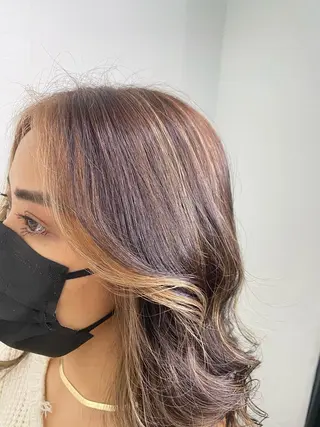 ロング カラー 🎀艶ブリーチカラー 🎀Fan.🎀秋山のヘアスタイル