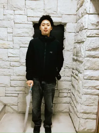 ヘアアレンジ メンズ ainico+所属・メンズ特化✂️栗原 侑也のヘアスタイル