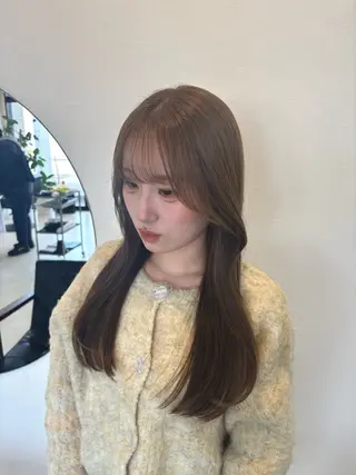 ロング arakawa yuaのヘアスタイル