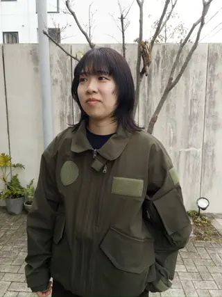 ミディアム イヌイ フウコのヘアスタイル