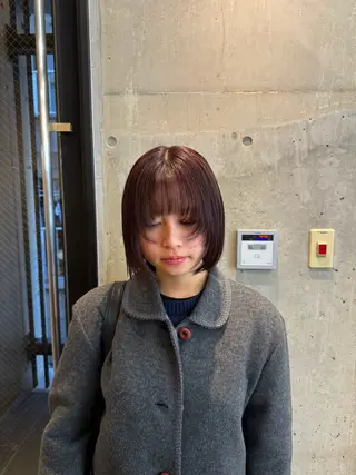 カラー sora/ハイトーン /透明感カラー🫧のヘアスタイル