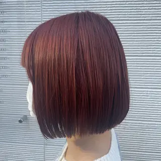 ミディアム カラー FERIAあべの KARINのヘアスタイル