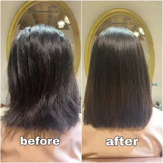 ミディアム 銀座/前髪顔まわり/ 透明感カラー/danのヘアスタイル