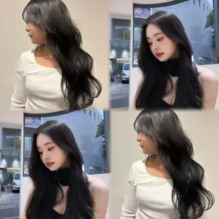 ロング カラー レイヤーモデル 募集中🕊️正源のヘアスタイル