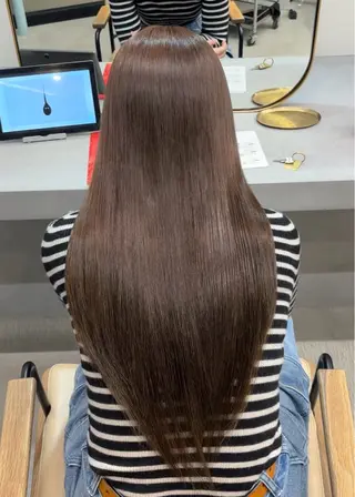 ロング カラー 🐰艶カラー🪙 美髪矯正/AYUNAのヘアスタイル