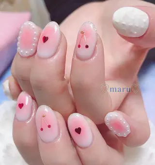 ネイル まるみ ♡のネイルデザイン
