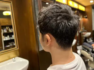 ショート メンズ 菅野 綺華のヘアスタイル