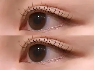 マツエク・マツパ eve🐰束間まつ毛 /透明感カラーのヘアスタイル