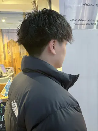 ショート パーマ レイヤーカット🌈 透明感カラー🌷ﾕﾘのヘアスタイル