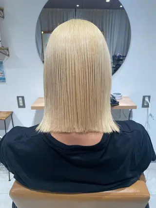 ミディアム オオトミ ホノカのヘアスタイル