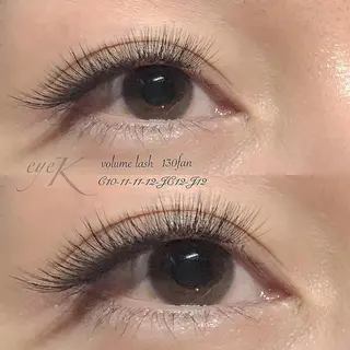 マツエク・マツパ BELINDA 小西のマツエク・マツパデザイン