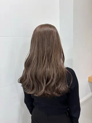 ロング カラー ブリーチ/ツヤカラー /SARA 金山のヘアスタイル