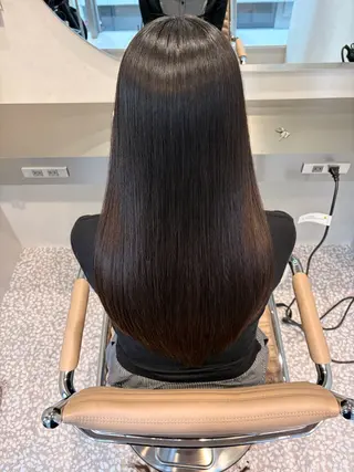 ロング カラー SALOWIN池袋East店4F所属・池袋/髪質改善 /岸田恵のヘアスタイル