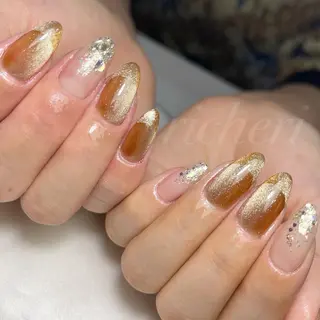 ミディアム ネイル richeri beautyのネイルデザイン