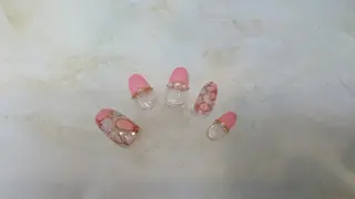 セミロング ロング ネイル nail salon Blancのネイルデザイン