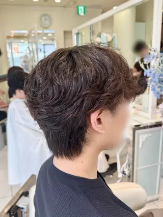 パーマ メンズ 【𝐀𝐬𝐡-池袋 】ひな 🎀💭のヘアスタイル