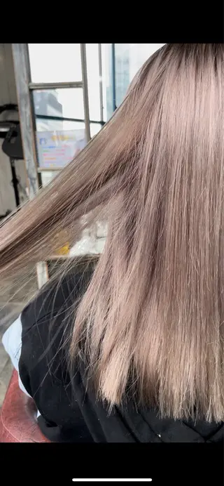 ロング カラー 🌿美髪縮毛矯正 のプロ安川🌿のヘアスタイル