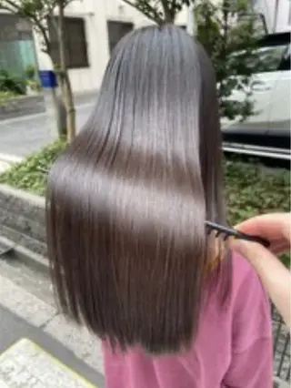 ロング 髪質改善 スペシャリストのヘアスタイル