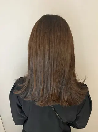 ミディアム Grow by NYNY 田代 紀恵のヘアスタイル