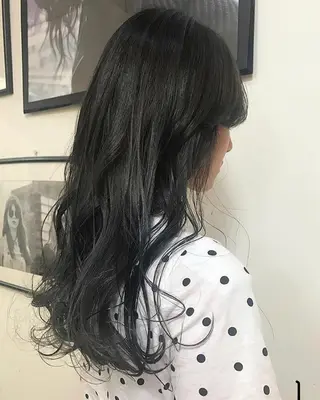カラー 髪質改善ストレート/ ブリーチ／渋谷　福田のヘアスタイル