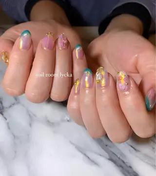 ネイル ﾈｲﾙﾙｰﾑﾘｯｶ 𝐦𝐚𝐲𝐮のネイルデザイン