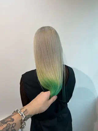 ロング カラー ボブ美容師 /馬場 翼のヘアスタイル