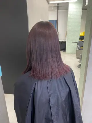 ミディアム 韓国風モテヘア 🇰🇷aki♡のヘアスタイル