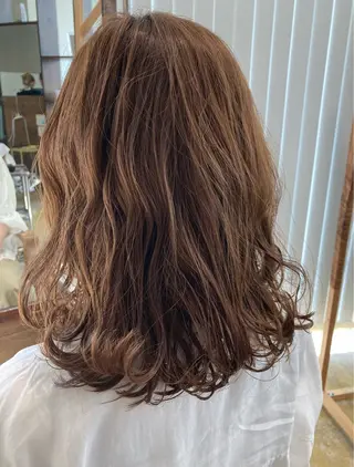 ミディアム カラー IKU ミニボブ名古屋のヘアスタイル