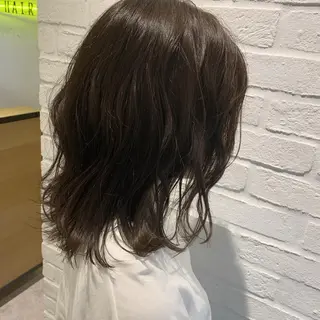 ミディアム カラー 🎈馬場佑馬/ スパイラルパーマ🎈のヘアスタイル