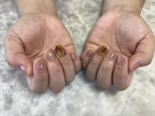 ネイル ネイルリボン 石田のネイルデザイン