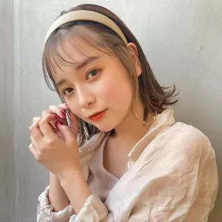 ミディアム 🫧透明感ヘア🫧 🧸竹花　彩希🧸のヘアスタイル