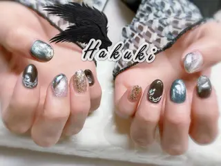 ネイル ハク キのネイルデザイン