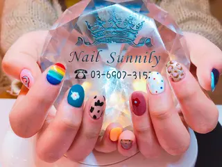 ネイル 長さだし専門店 M2　rikaのネイルデザイン