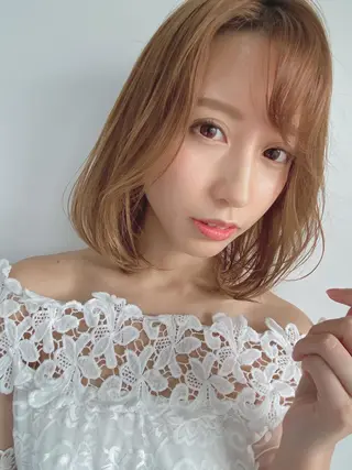 ミディアム カラー 梅田茶屋町 Yutaのヘアスタイル