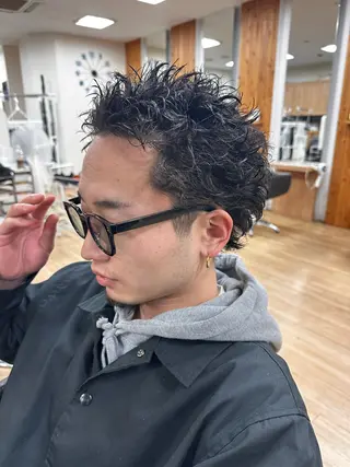 メンズ 立川 芽依のヘアスタイル