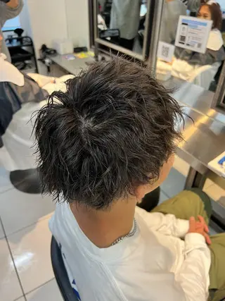 パーマ メンズ パーマ特化美容師 茂木広幸のヘアスタイル