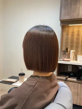 ミディアム ピンクカラー🎀 米津 美佑のヘアスタイル