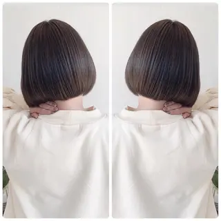 ショート カラー 京都大人女性ショート 徒歩1分/秋山のヘアスタイル