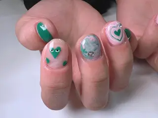 ネイル Nail Salon L'arc所属・💊大阪/心斎橋 moni🧠のネイルデザイン